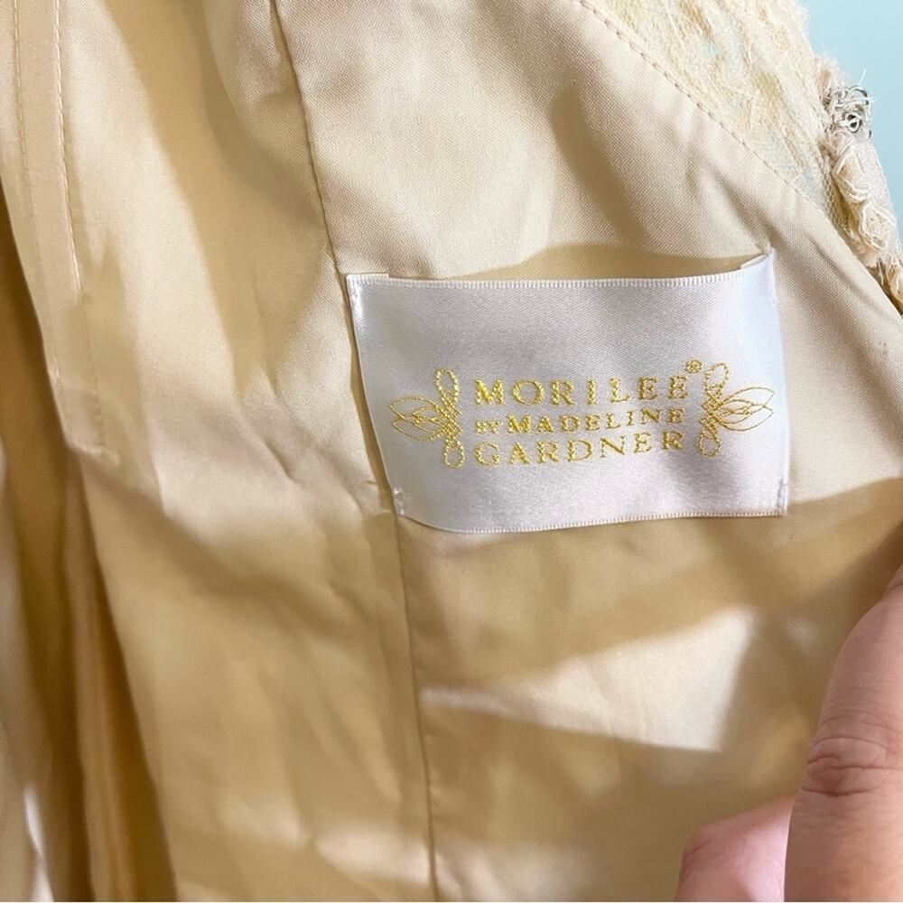 Mori Lee Lace‎ Bridesmaid Dress Cream - Picture 10 of 16